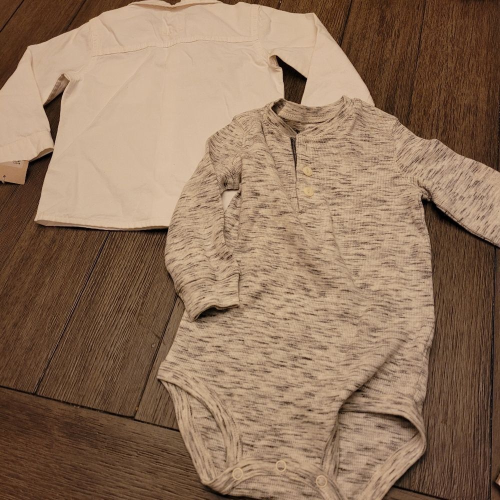 2 Brand new Shirts size 24 months